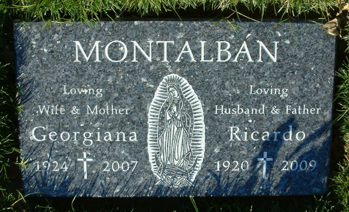 Image result for ricardo montalban grave